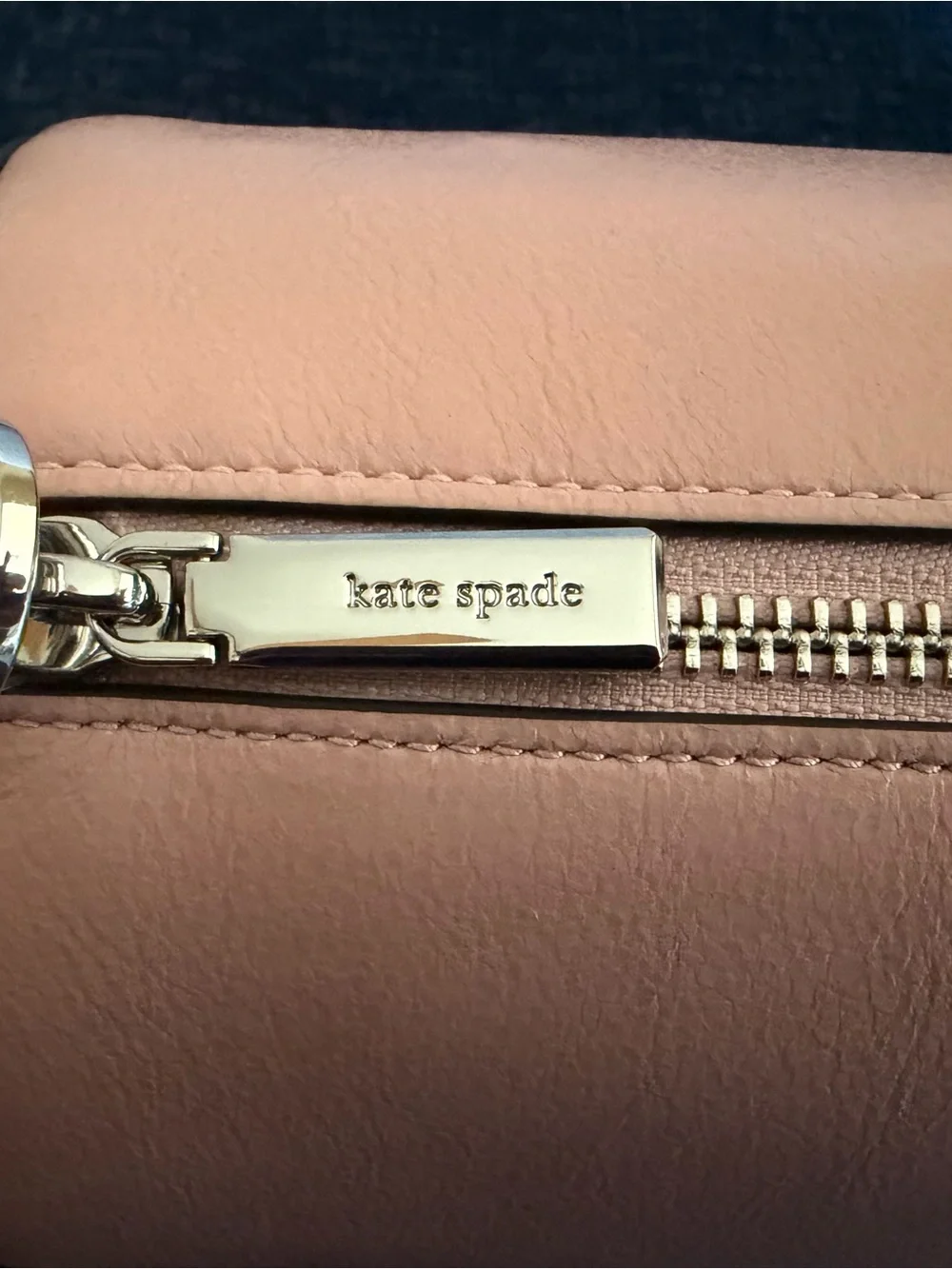kate spade New York Roulette Glazed Leather Medium Shoulder Bag Tutu Pink NWT